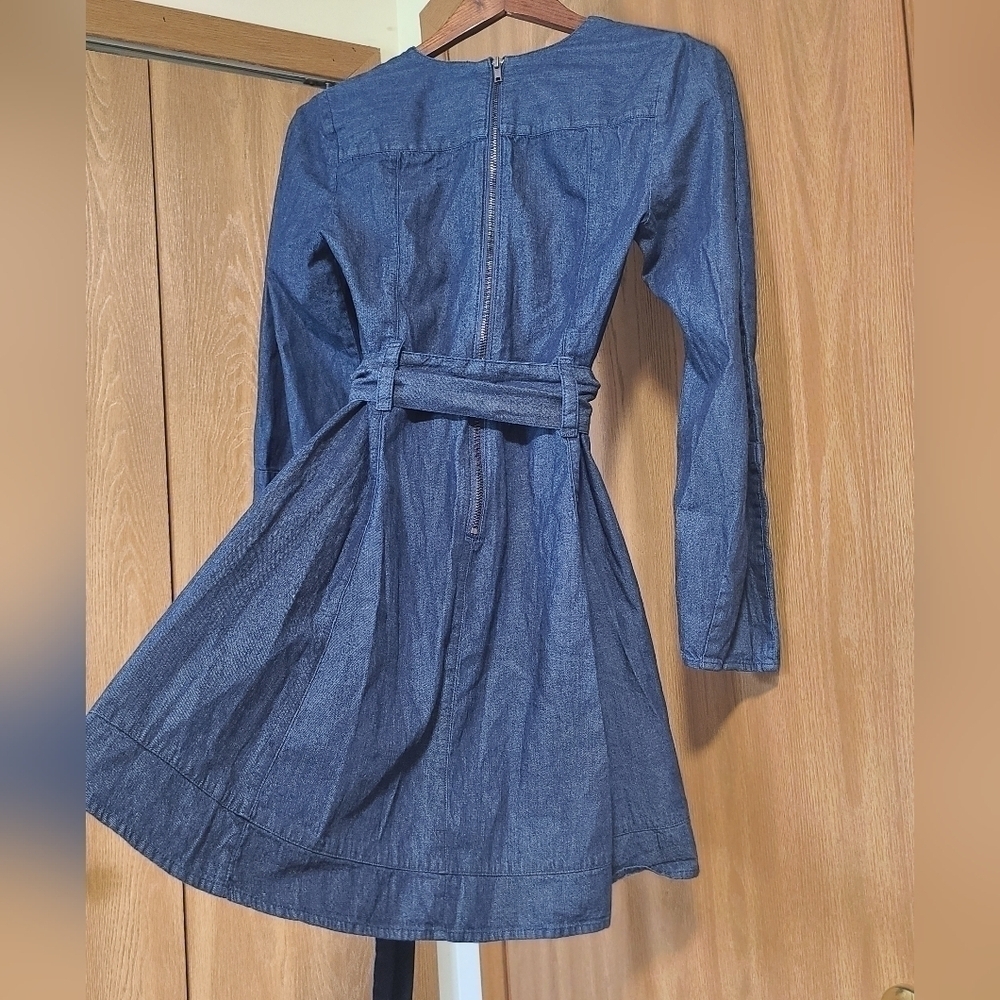 Free People Karmen Chambary Denim Dress - Picture 5 of 10